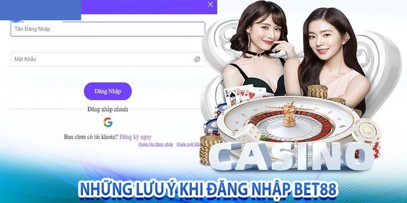 Chú ý cần nắm vững khi truy cập vào nền tảng